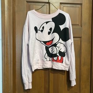 Mickey Mouse pink sweatshirt